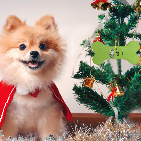 Safari Ceramic Flat Ornament - Bone (LIFESTYLE)