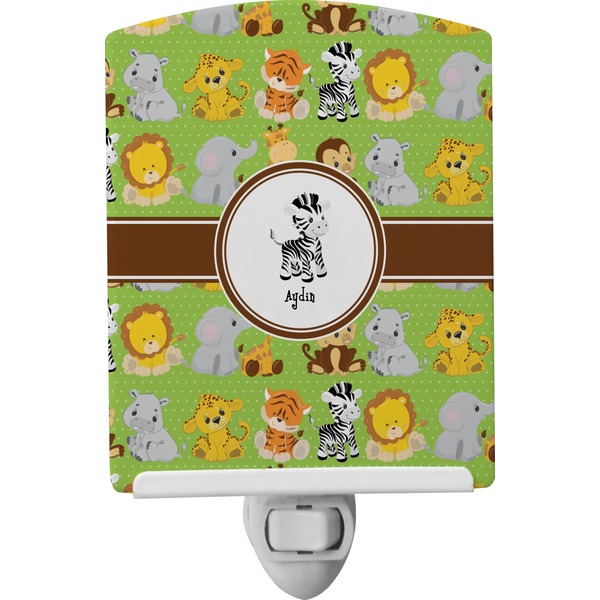 Custom Safari Ceramic Night Light (Personalized)