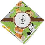 Safari Cloth Cocktail Napkin - Single w/ Name or Text