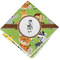 Safari Cloth Napkins - Personalized Lunch (Folded Four Corners)