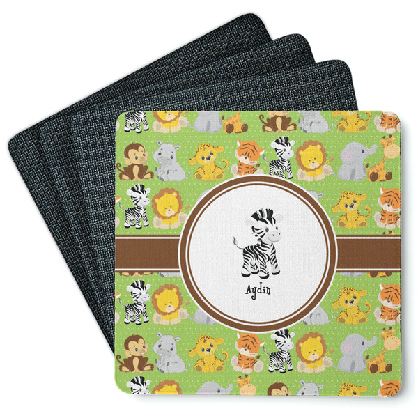 Safari Coaster Rubber Back - Main