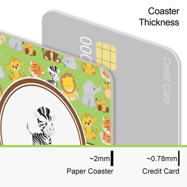 Safari Coaster Thickness
