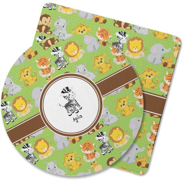 Custom Safari Rubber Backed Coaster (Personalized)