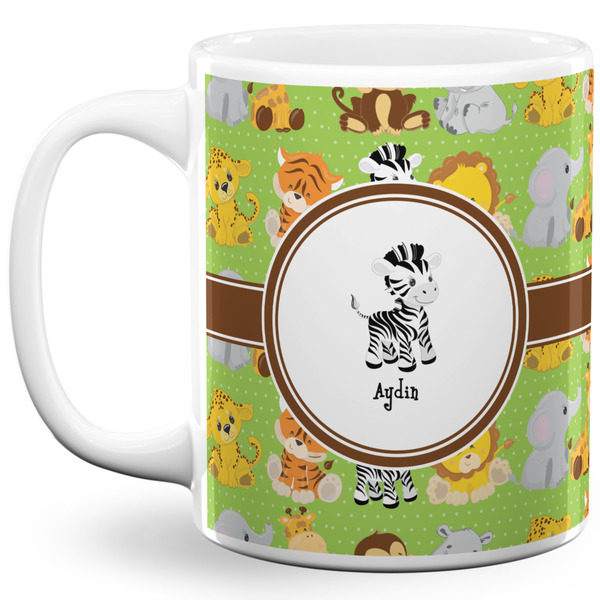 Custom Safari 11 Oz Coffee Mug - White (Personalized)