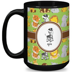 Safari 15 Oz Coffee Mug - Black (Personalized)
