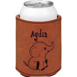 Safari Leatherette Can Sleeve - Double Sided (Personalized)