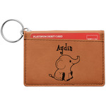 Safari Leatherette Keychain ID Holder - Double Sided (Personalized)