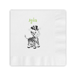 Safari Coined Cocktail Napkins (Personalized)