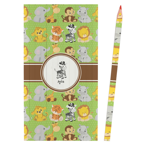 Safari Colored Pencils - Front View