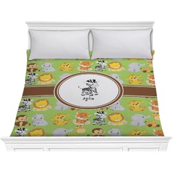 Safari Comforter - King (Personalized)