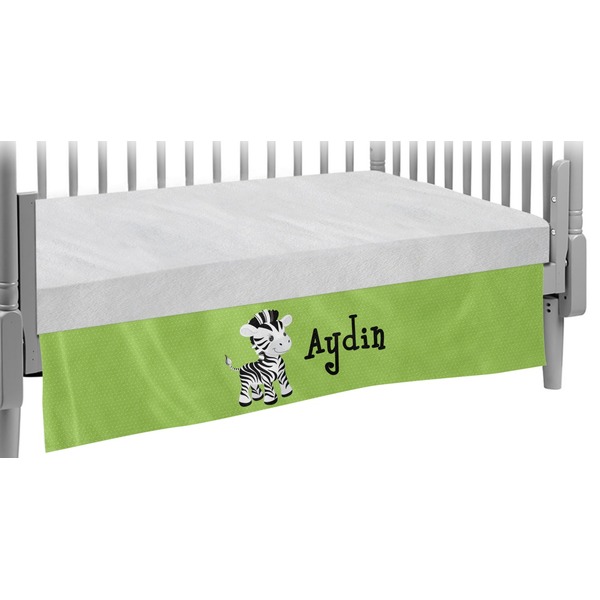 Custom Safari Crib Skirt (Personalized)