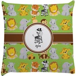 Safari Decorative Pillow Case (Personalized)
