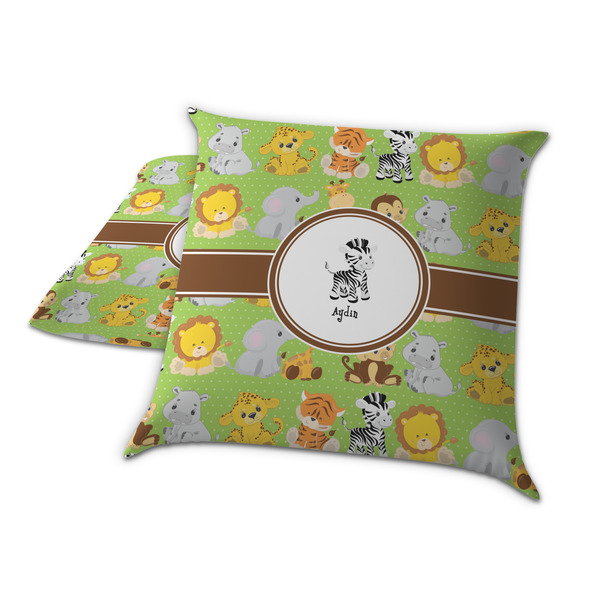 Safari Decorative Pillow Case - TWO