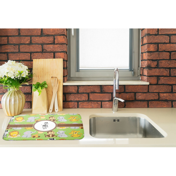 Safari Dish Drying Mat - LIFESTYLE 2