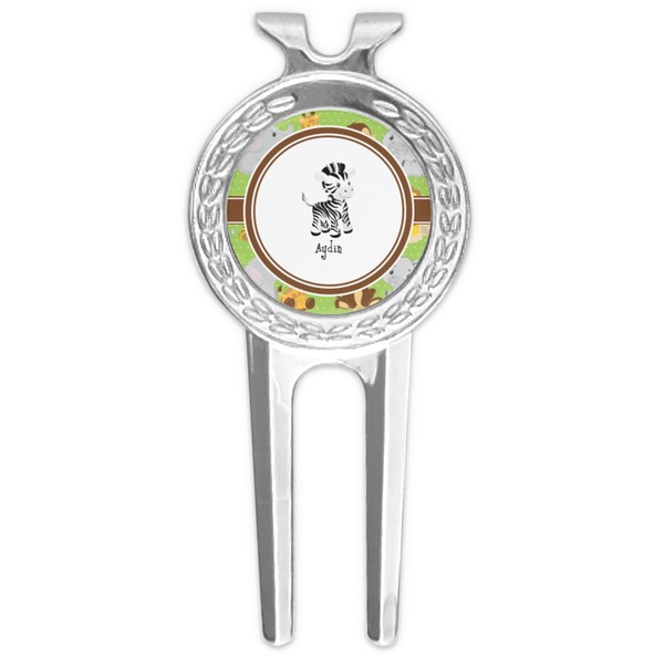 Custom Safari Golf Divot Tool & Ball Marker (Personalized)