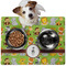 Safari Dog Food Mat - Medium LIFESTYLE