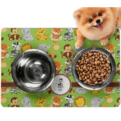 Safari Dog Food Mat - Small w/ Name or Text