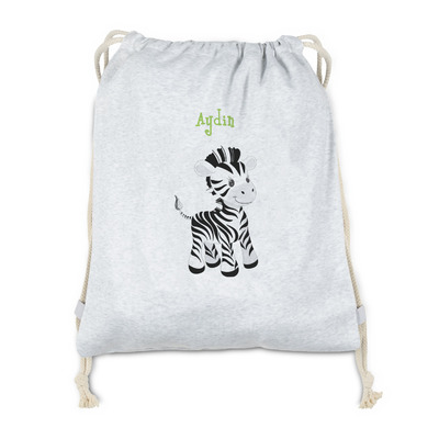 Safari Drawstring Backpack - Sweatshirt Fleece (Personalized)