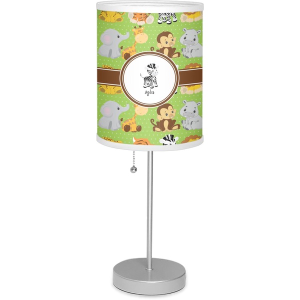 Custom Safari 7" Drum Lamp with Shade (Personalized)
