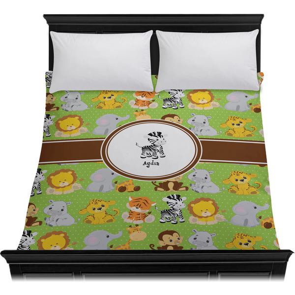 Safari Duvet Cover - Queen - On Bed - No Prop