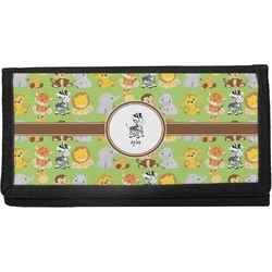 Safari Canvas Checkbook Cover (Personalized)