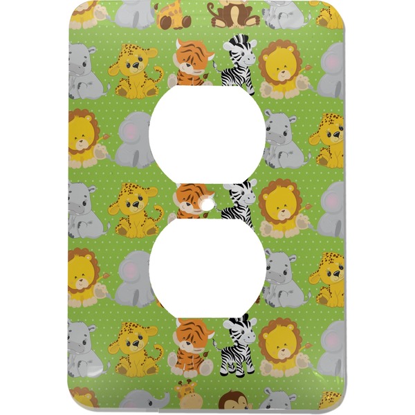 Custom Safari Electric Outlet Plate