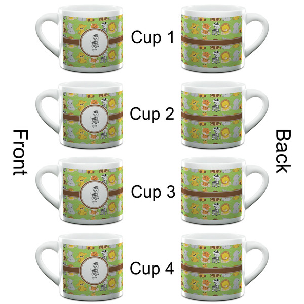 Safari Espresso Cup - 6oz (Double Shot Set of 4) APPROVAL