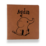 Safari Leather Binder - 1" - Rawhide (Personalized)