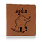 Safari Leather Binder - 1" - Rawhide (Personalized)