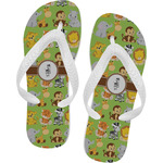 Safari Flip Flops - Small (Personalized)