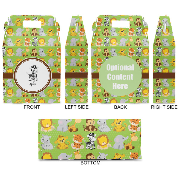 Safari Gable Favor Box - Approval