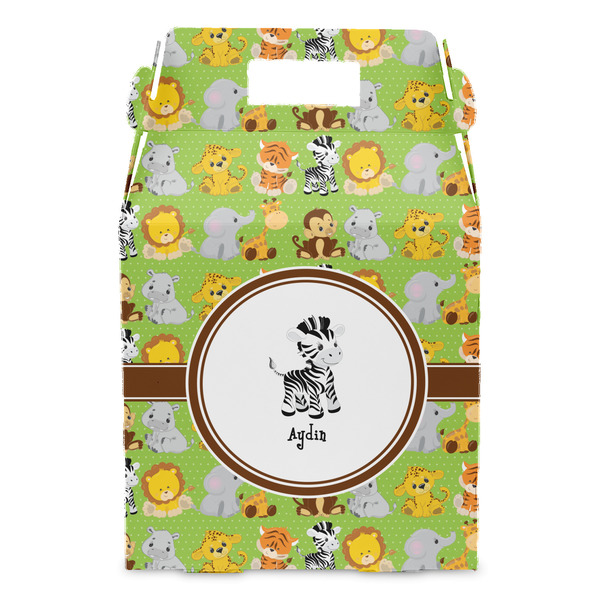 Safari Gable Favor Box - Front
