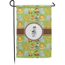 Safari Small Garden Flag - Double Sided w/ Name or Text
