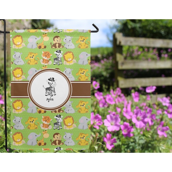 Safari Garden Flag - Outside In Flowers