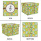 Safari Gift Boxes with Lid - Canvas Wrapped - Small - Approval