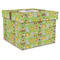 Safari Gift Boxes with Lid - Canvas Wrapped - X-Large - Front/Main