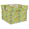 Safari Gift Box with Lid - Canvas Wrapped - X-Large (Personalized)