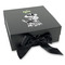 Safari Gift Boxes with Magnetic Lid - Black - Front (angle)