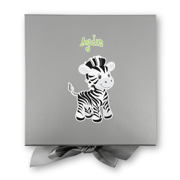 Safari Gift Boxes with Magnetic Lid - Silver - Approval