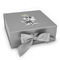 Safari Gift Boxes with Magnetic Lid - Silver - Front