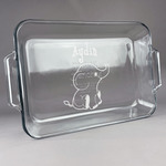 Safari Glass Baking Dish - 13in x 9in (Personalized)