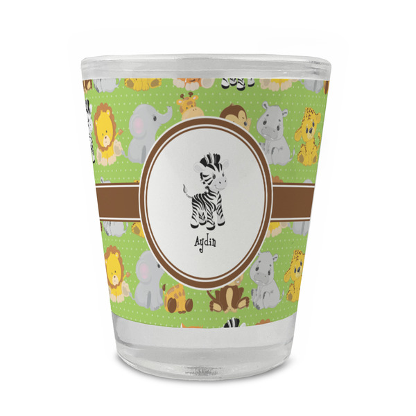 Custom Safari Glass Shot Glass - 1.5 oz - Single (Personalized)