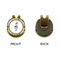 Safari Golf Ball Hat Clip Marker - Apvl - GOLD