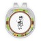 Safari Golf Ball Marker - Hat Clip - Silver