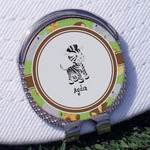Safari Golf Ball Marker - Hat Clip