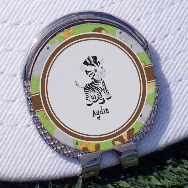 Custom Safari Golf Ball Marker - Hat Clip