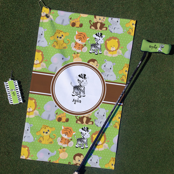 Custom Safari Golf Towel Gift Set (Personalized)