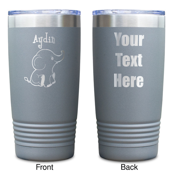 Safari Gray Polar Camel Tumbler - 20oz - Double Sided - Approval
