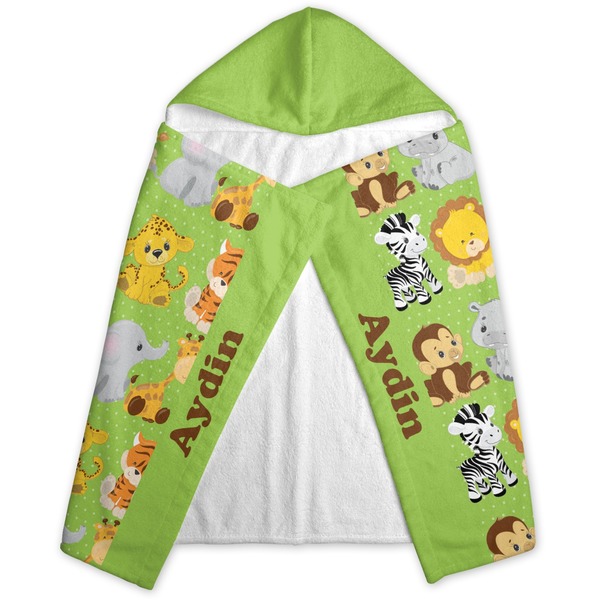 Safari Hooded Towel - Folded