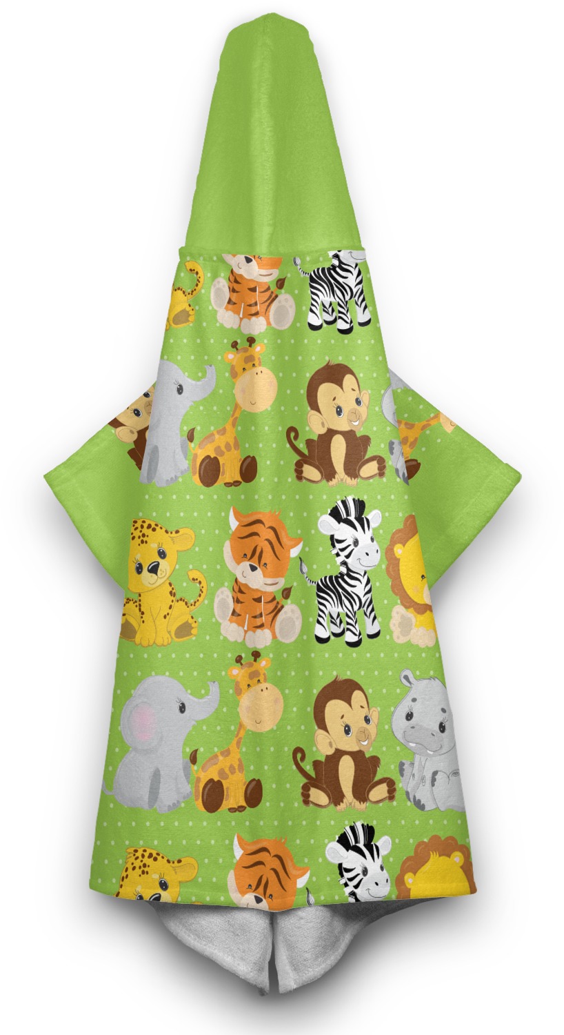 Safari Kids Hooded Towel (Personalized) - YouCustomizeIt